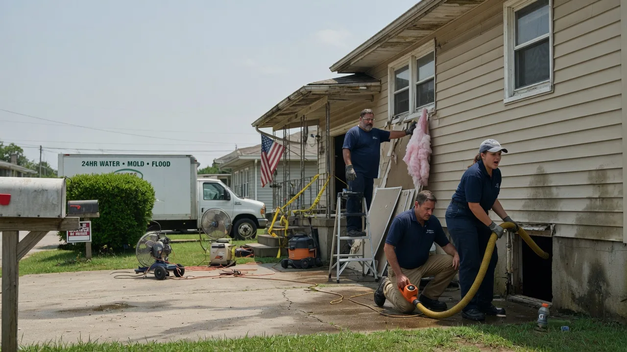Water Damage Repair in Le Raysville, PA near me